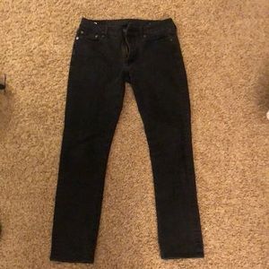 Black skinny jeans